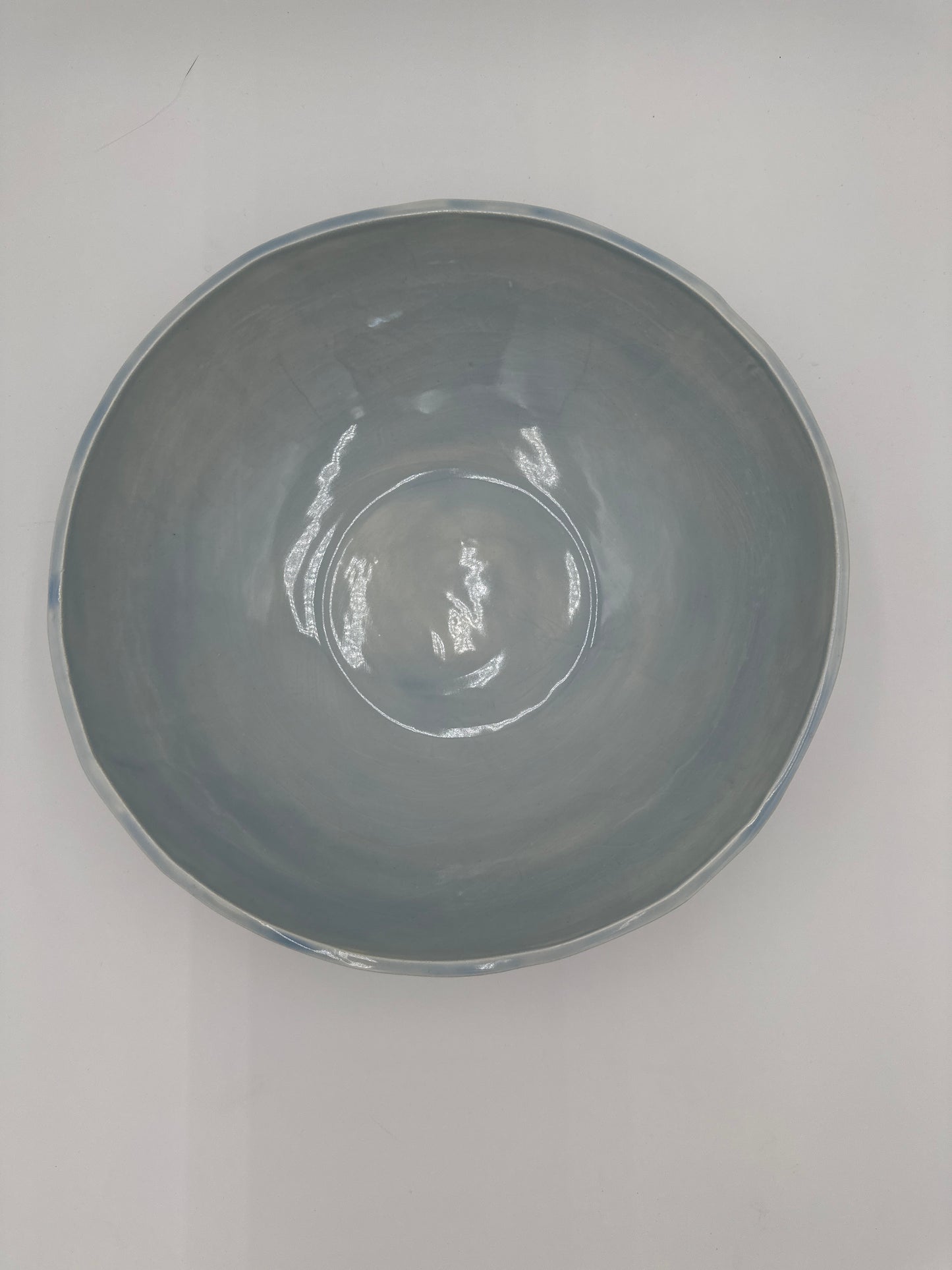 Textured Bowl Sheer Blue